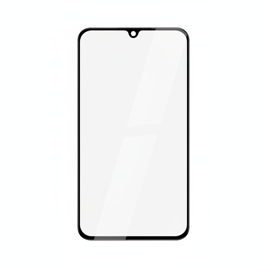 okkes Panzerglas 3D Samsung Galaxy A26 5G – Hauptbild weißer Hintergrund