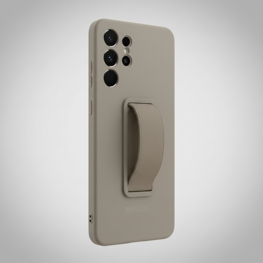Samsung Standing Grip Case Galaxy S24+ – Schrägansicht 45 Grad