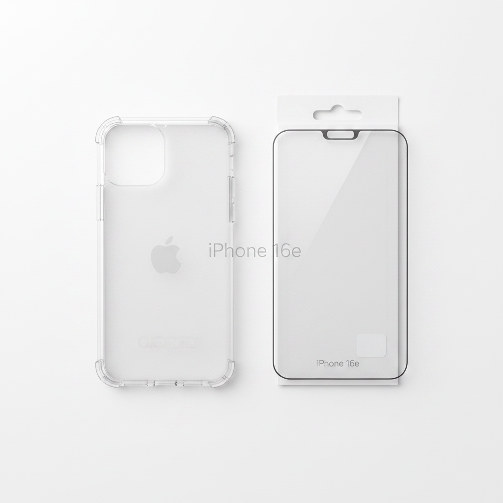 anco Protect Case iPhone 16e 17e Bundle mit Schutzglas