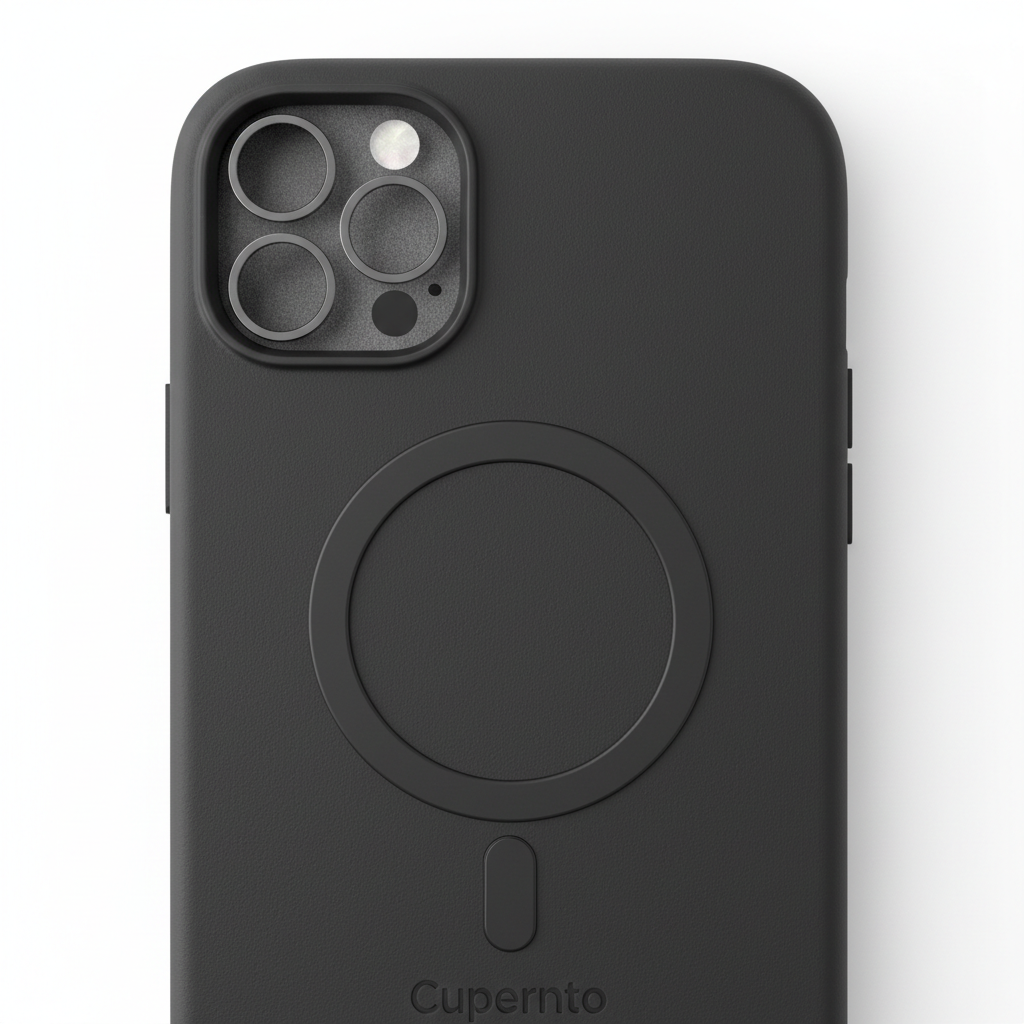 4smarts Silikon Case Cupertino iPhone 17 Pro – MagSafe Detail