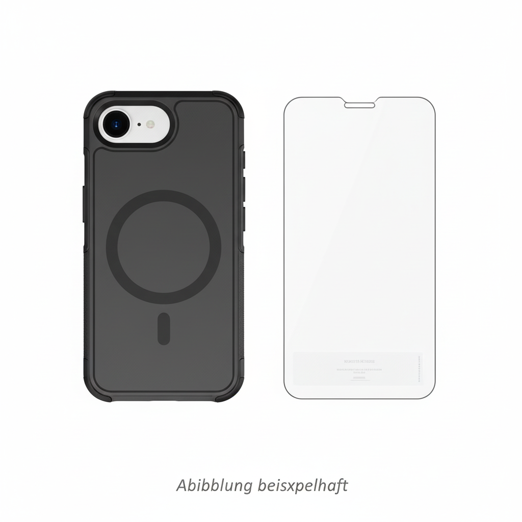 Bundlebild – Robuste MagSafe Case + Panzerglas