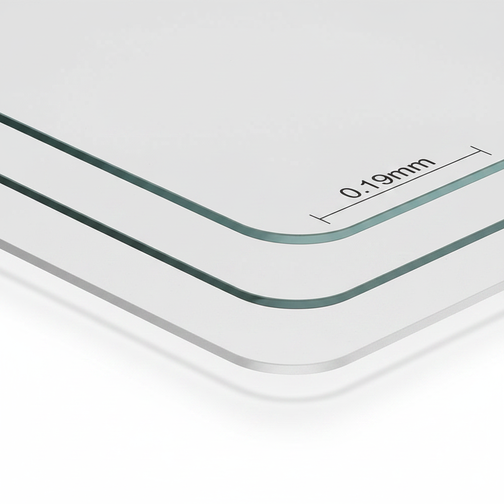 anco Hybrid Glass iPhone 14 Plus – Detailansicht Schichtaufbau