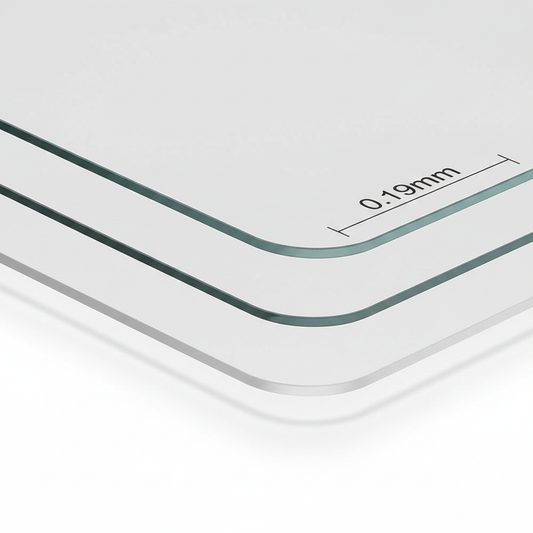 anco Hybrid Glass iPhone 14 Plus – Detailansicht Schichtaufbau