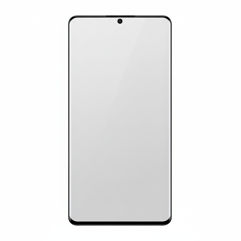 DISPLEX Premium Glass FCAR Samsung Galaxy S25 Ultra – Hauptbild transparentes mattes Glas weißer Hintergrund