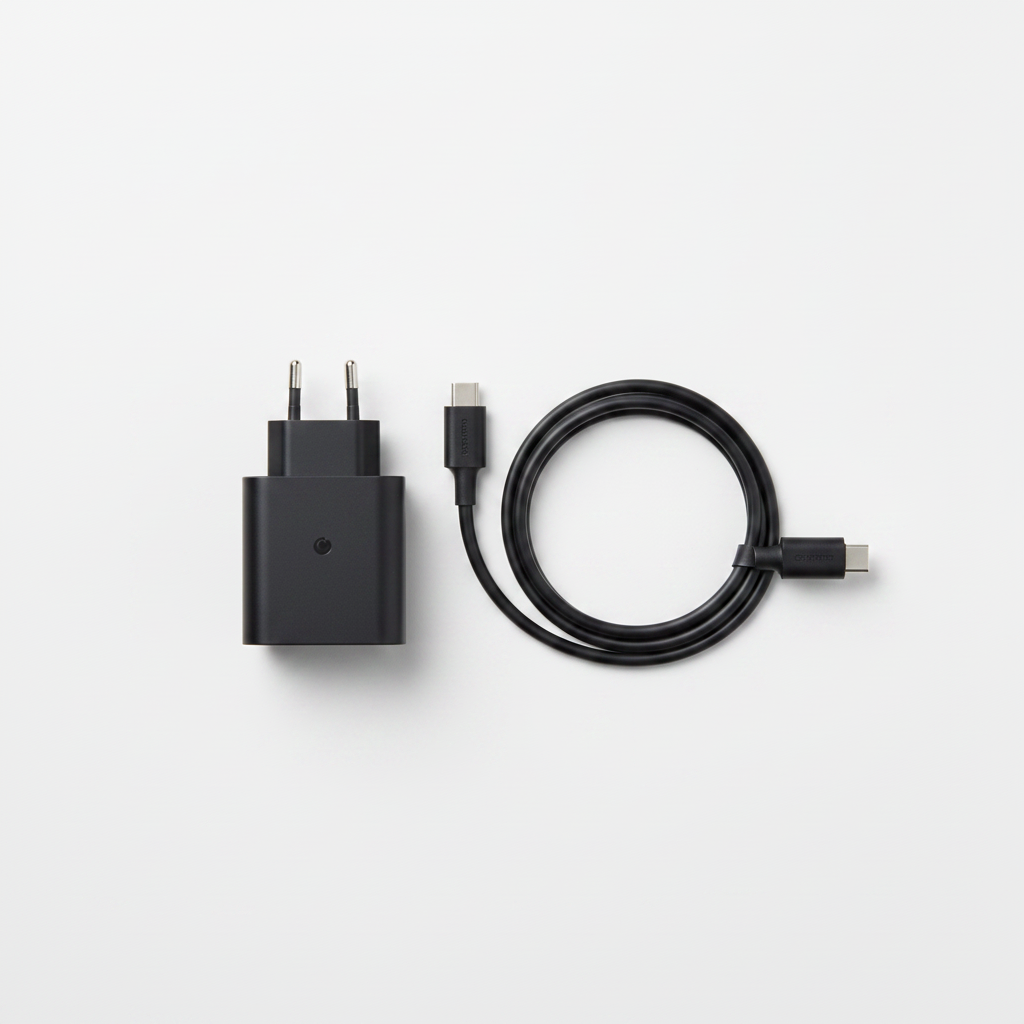 Samsung 50W Duo Wall Charger USB-C – Flat Lay