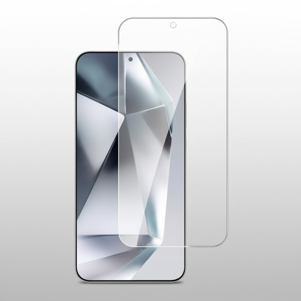 4smarts Second Glass Samsung Galaxy S24 S25 – Schrägansicht 45 Grad ultra-slim Profil
