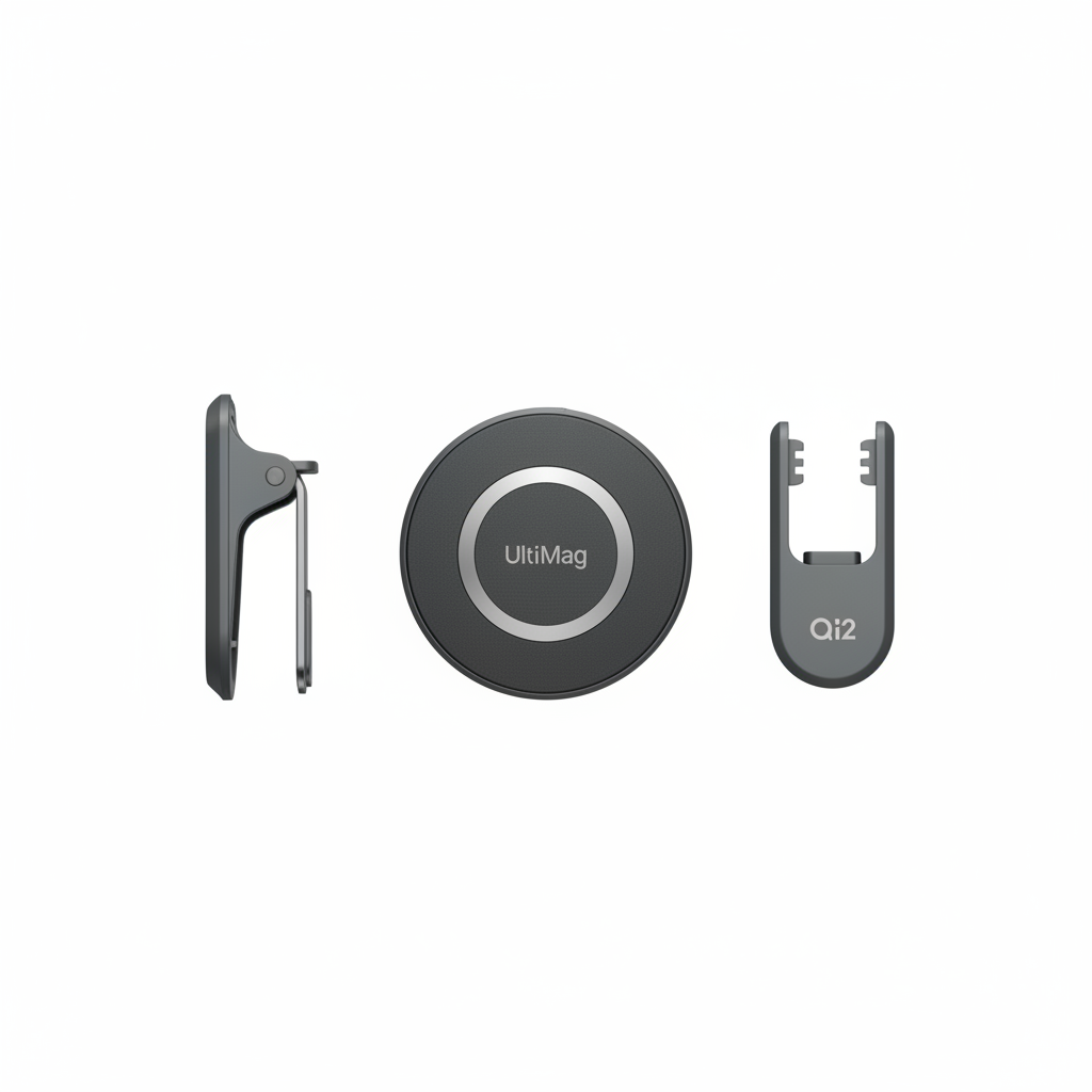 4smarts Qi2 Kfz Ladepuck – Bundle