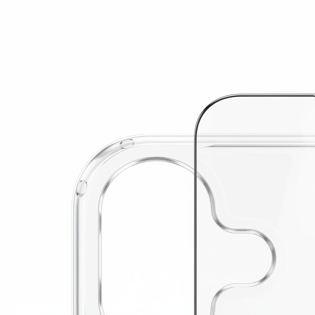 Detailbild Glas & Hüllenrand