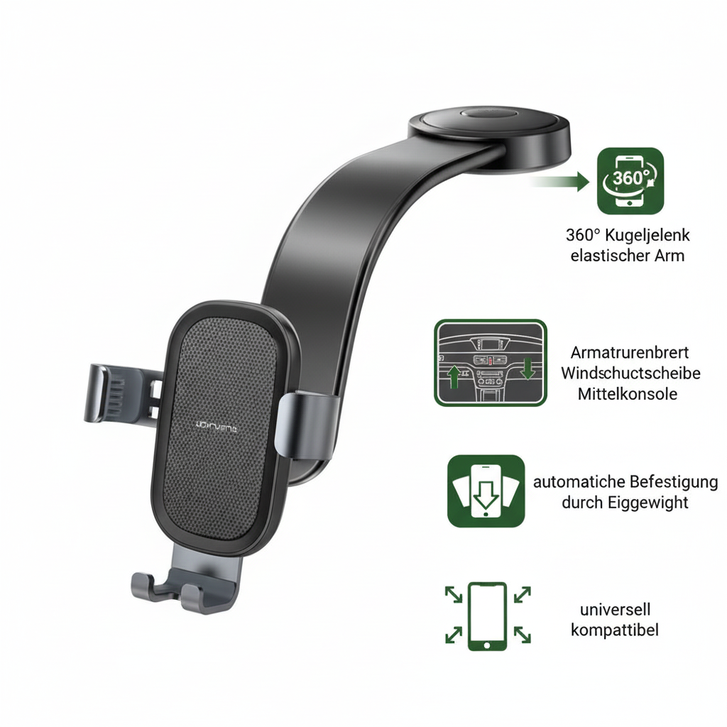 4smarts Kfz Halterung Grabber Flex – Features Übersicht