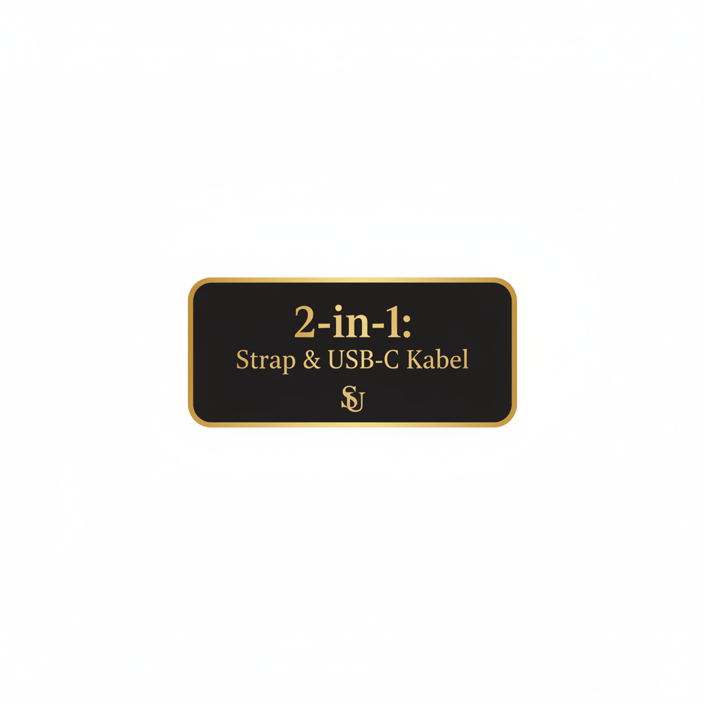 Badge – 2-in-1 Strap & USB-C Kabel