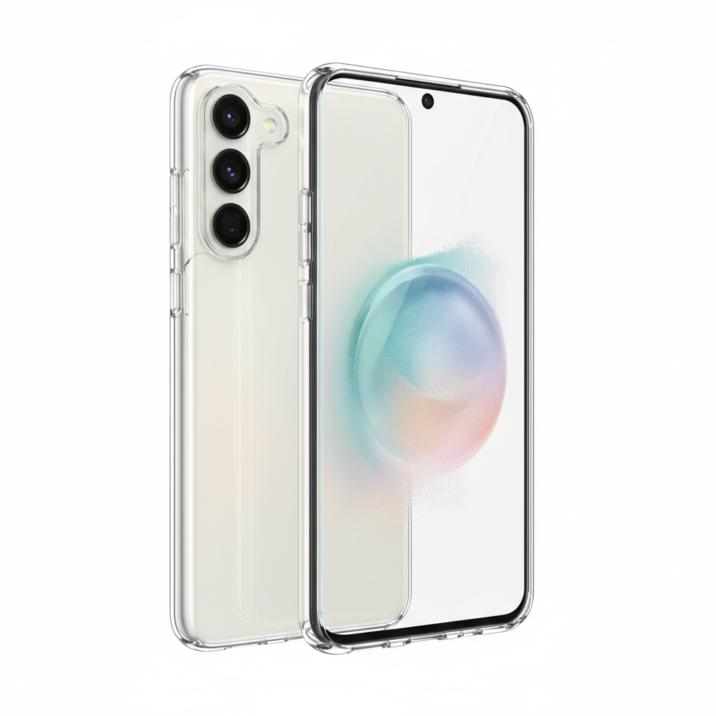 DISPLEX Bundle Samsung Galaxy S25 Edge – Smartphone mit Hülle und Panzerglas Rundumschutz