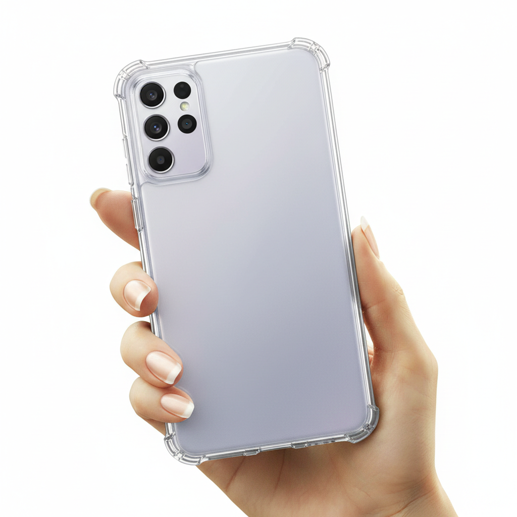 4smarts Hybrid Case Ibiza A56 – Lifestyle transparent