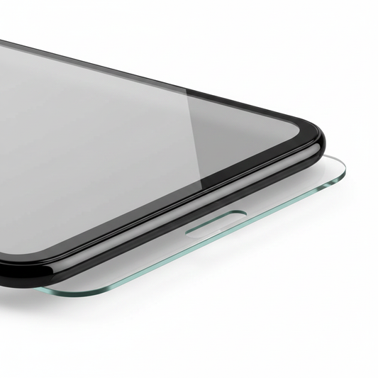 anco Tempered Glass Fullscreen – schwarzer Rand & 0,33 mm Kantenprofil