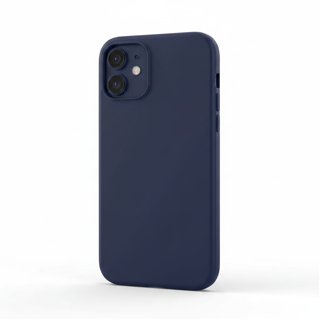 anco Liquid Silicone Case iPhone 14 Plus Dark Blue – Silikon Hülle