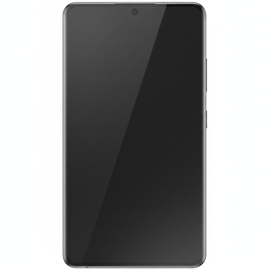 DISPLEX Premium Glass FCAR Galaxy S25 Ultra – Frontansicht mattes Antireflex-Glas am Smartphone