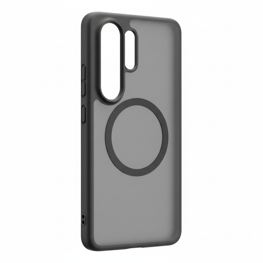 Google Pixel Hülle Frosted schwarz MagSafe Detailbild