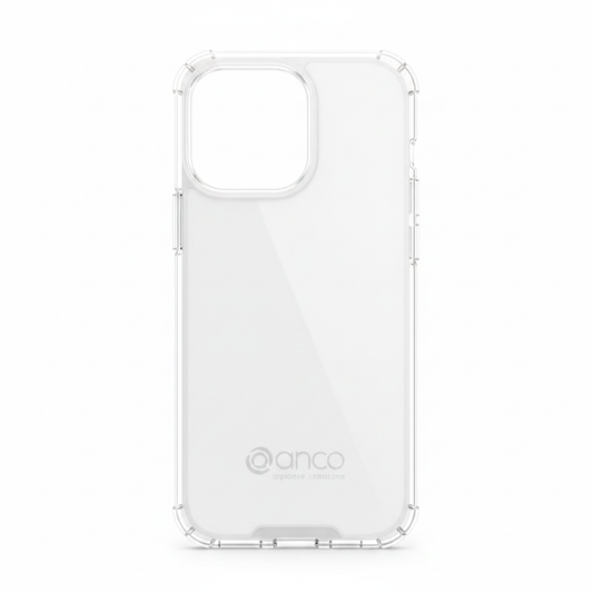 Transparente iPhone 15 Pro Hülle – Frontansicht