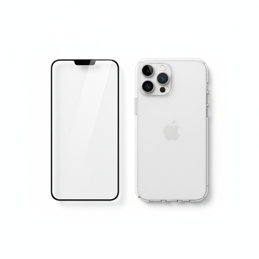 Bundle – Panzerglas und Hülle für iPhone 14 Pro Max