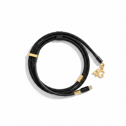 Guess Crossbody Strap mit USB-C Kabel – Hauptbild Schwarz ohne Verpackung