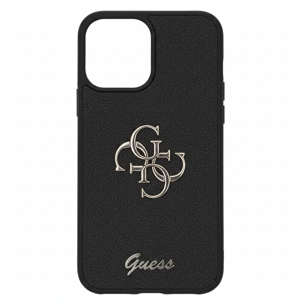 Guess 4G Glitter Case iPhone 16 Pro Max – Frontansicht