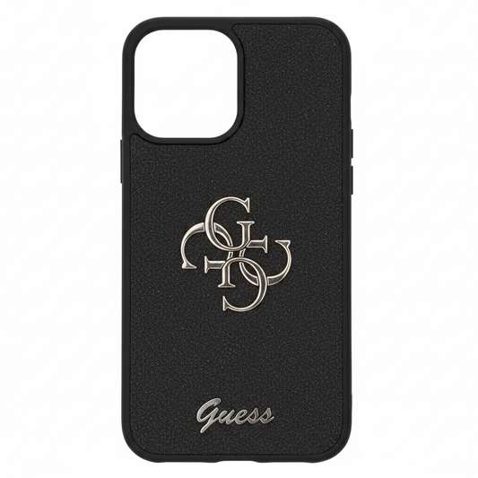 Guess 4G Glitter Case iPhone 16 Pro Max – Frontansicht