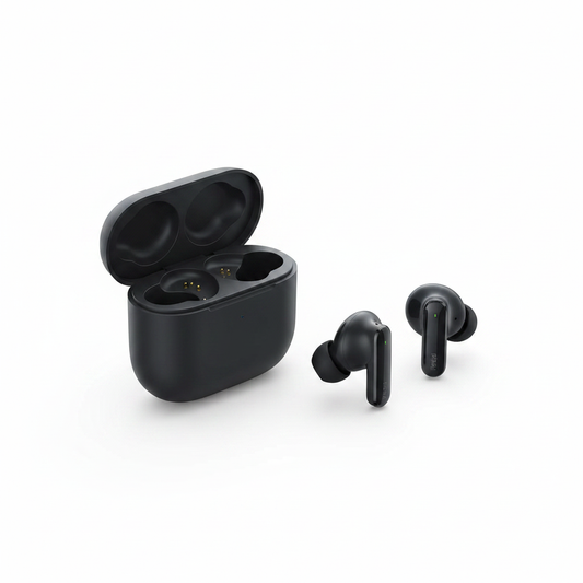 Xiaomi Redmi Buds 6 schwarz – Bluetooth In-Ear Kopfhörer mit Ladecase