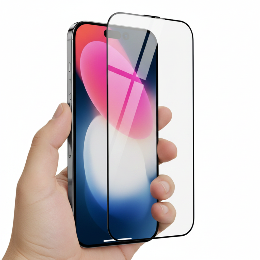 Panzerglas auf iPhone