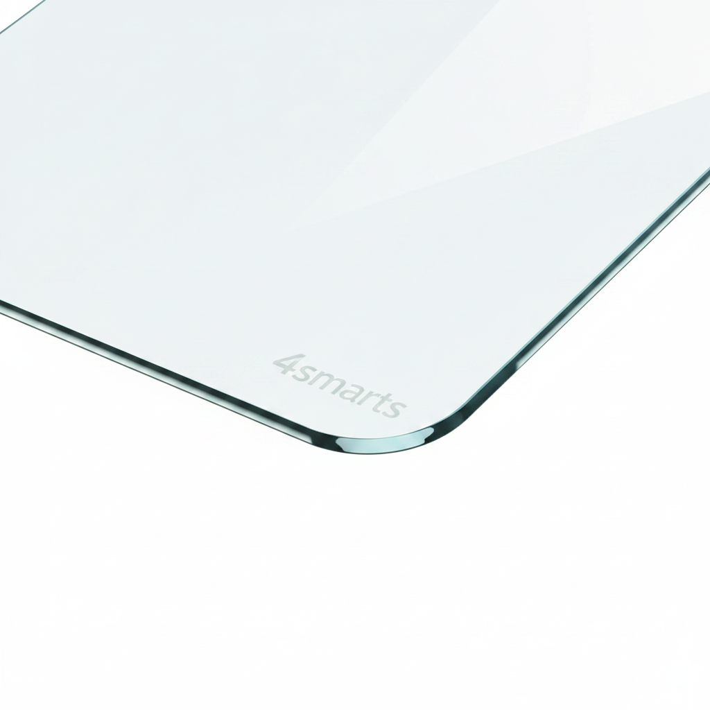 4smarts Second Glass – ultra-dünnes Profil & 99,99% Transparenz Detail