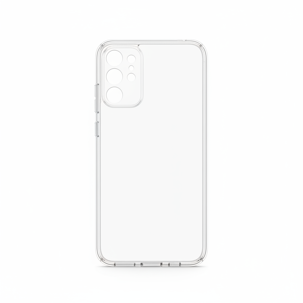 Samsung Soft Clear Cover Galaxy A25 5G Transparent – Frontansicht