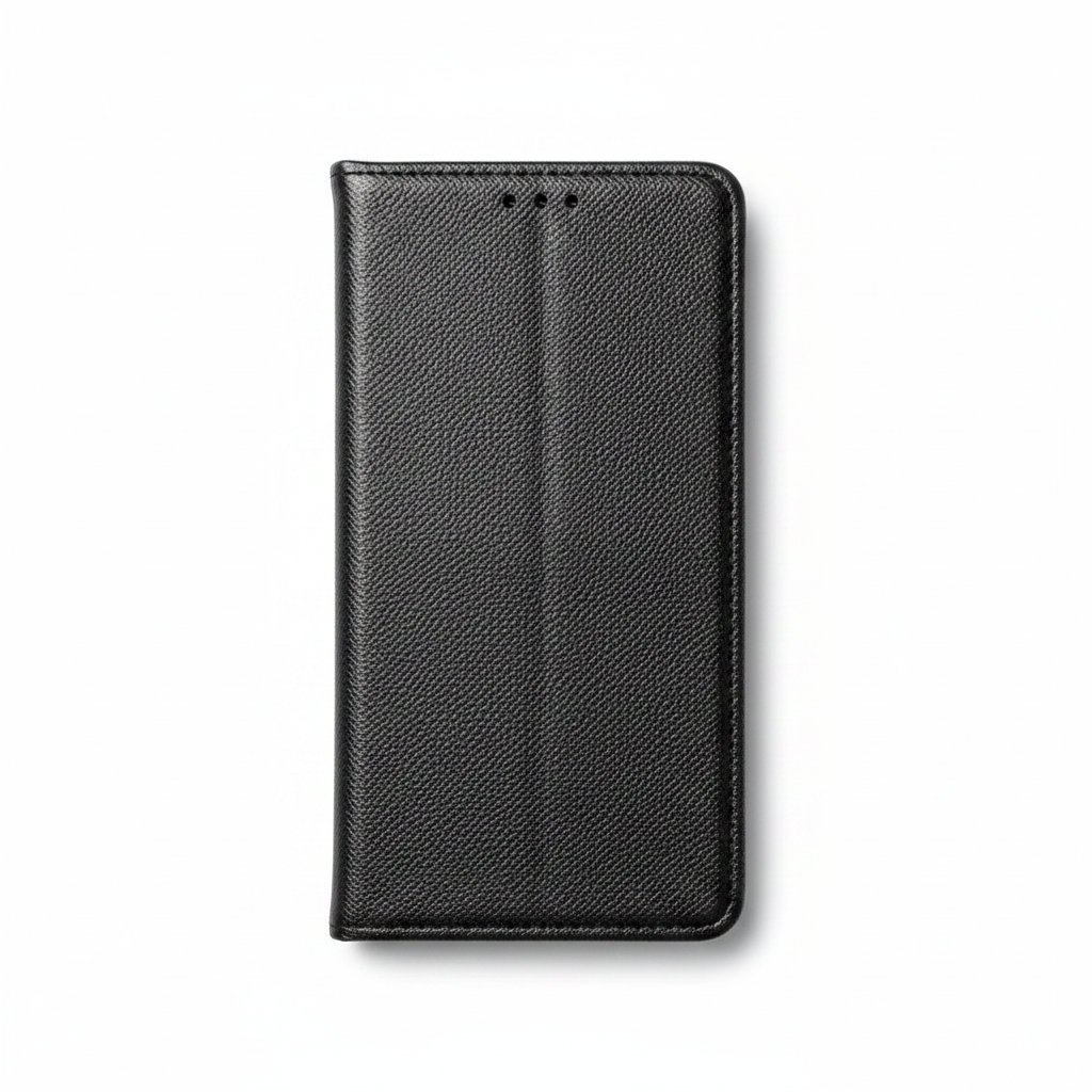 anco Bookcase Basic Magnetic für Xiaomi Redmi Note 11 Pro+ 5G – Schwarz, Vorderansicht