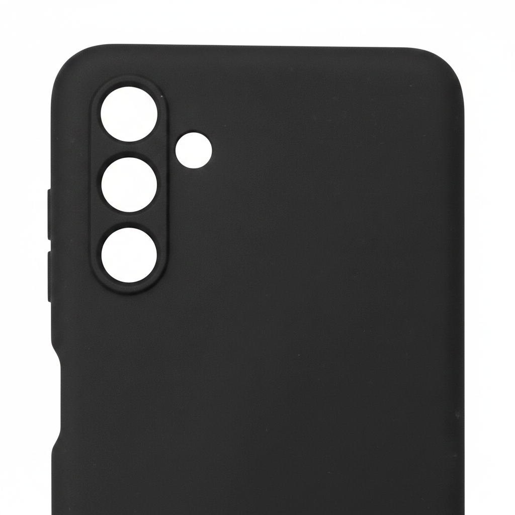 okkes Basic TPU Case Galaxy S25 – Detailansicht matte Textur ultra-dünnes Profil Kameraausschnitt