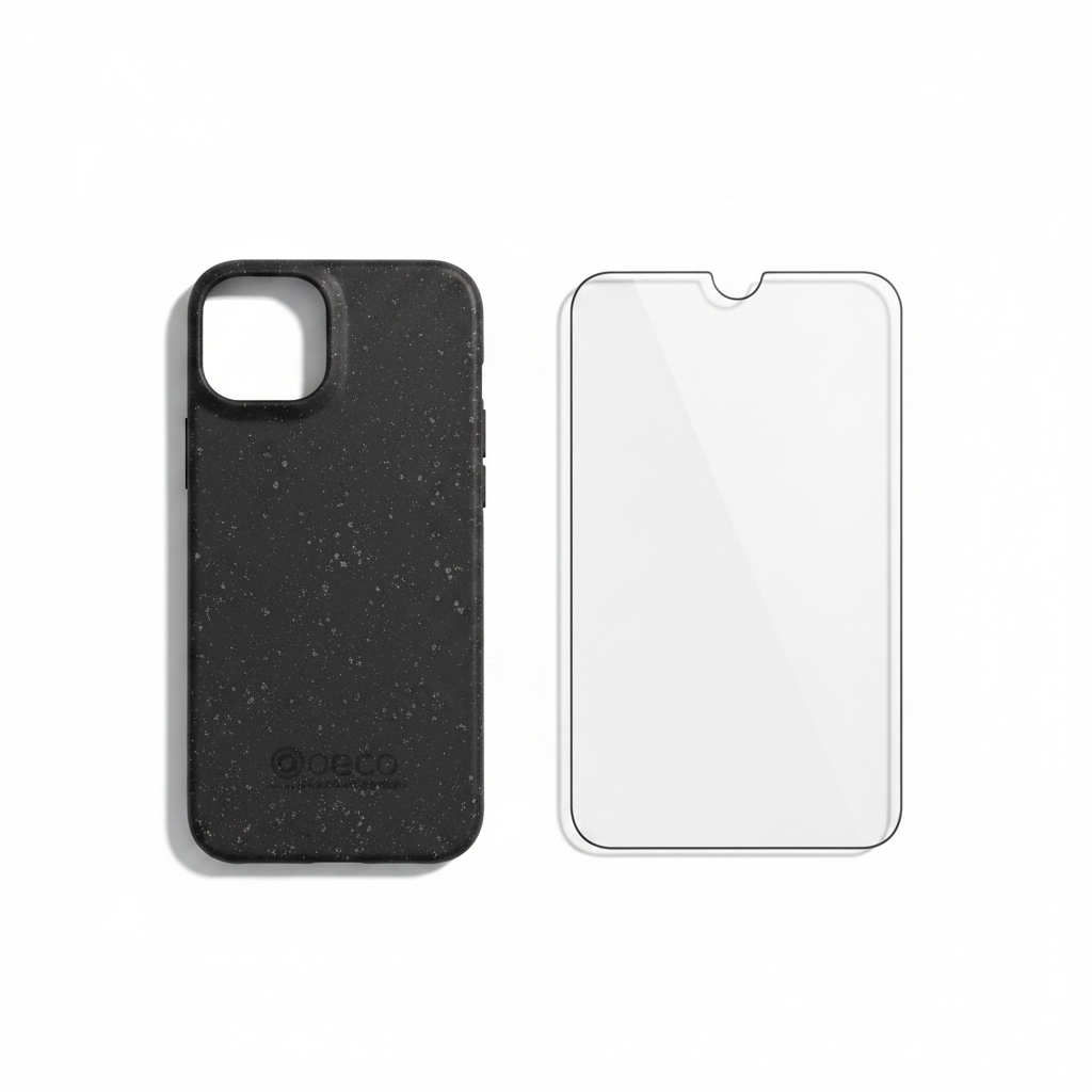 Bundle – anco Bioly Case + Panzerglas iPhone 14