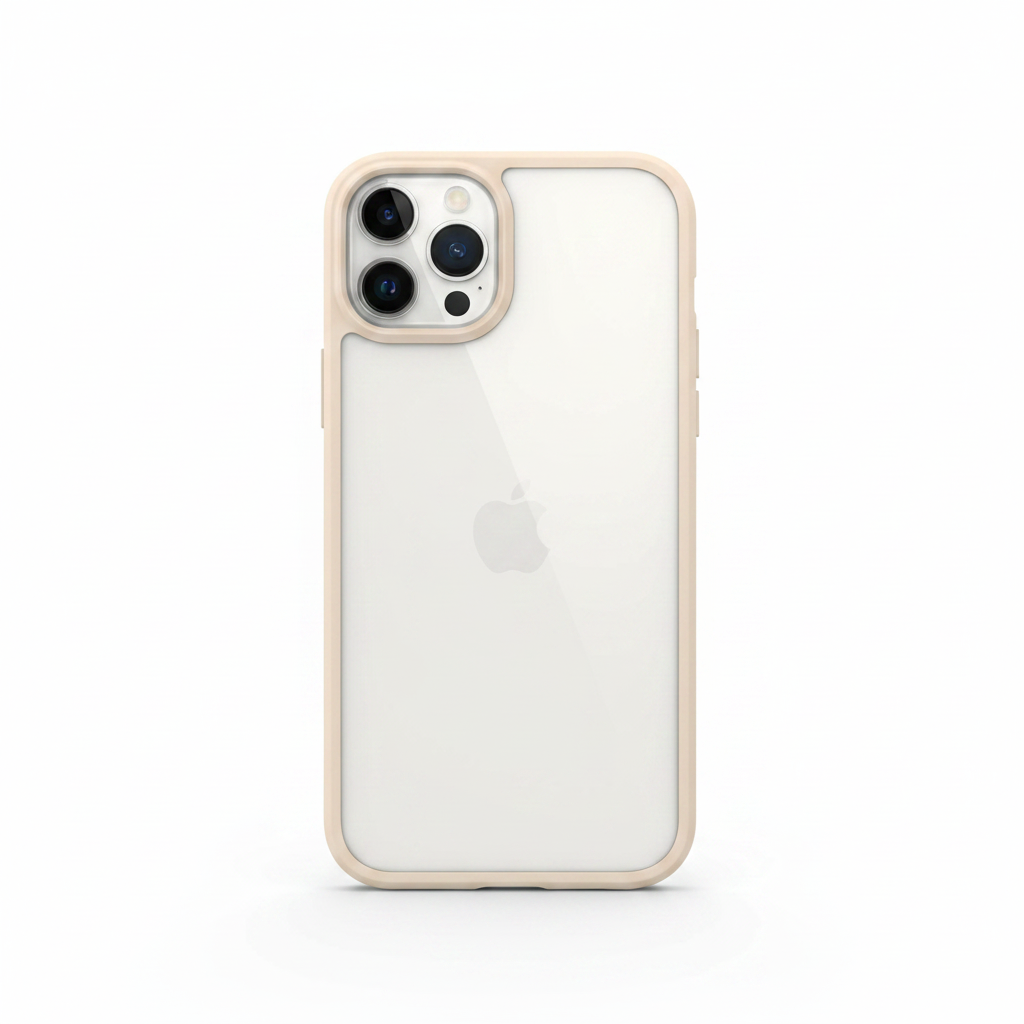 Spigen Ultra Hybrid Case in Sand Beige auf Apple iPhone 14 Plus