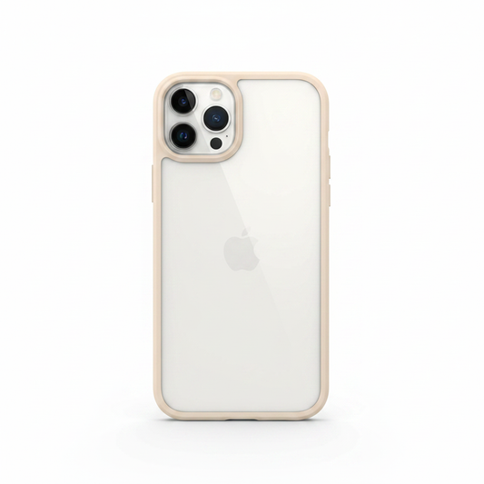 Spigen Ultra Hybrid Case in Sand Beige auf Apple iPhone 14 Plus