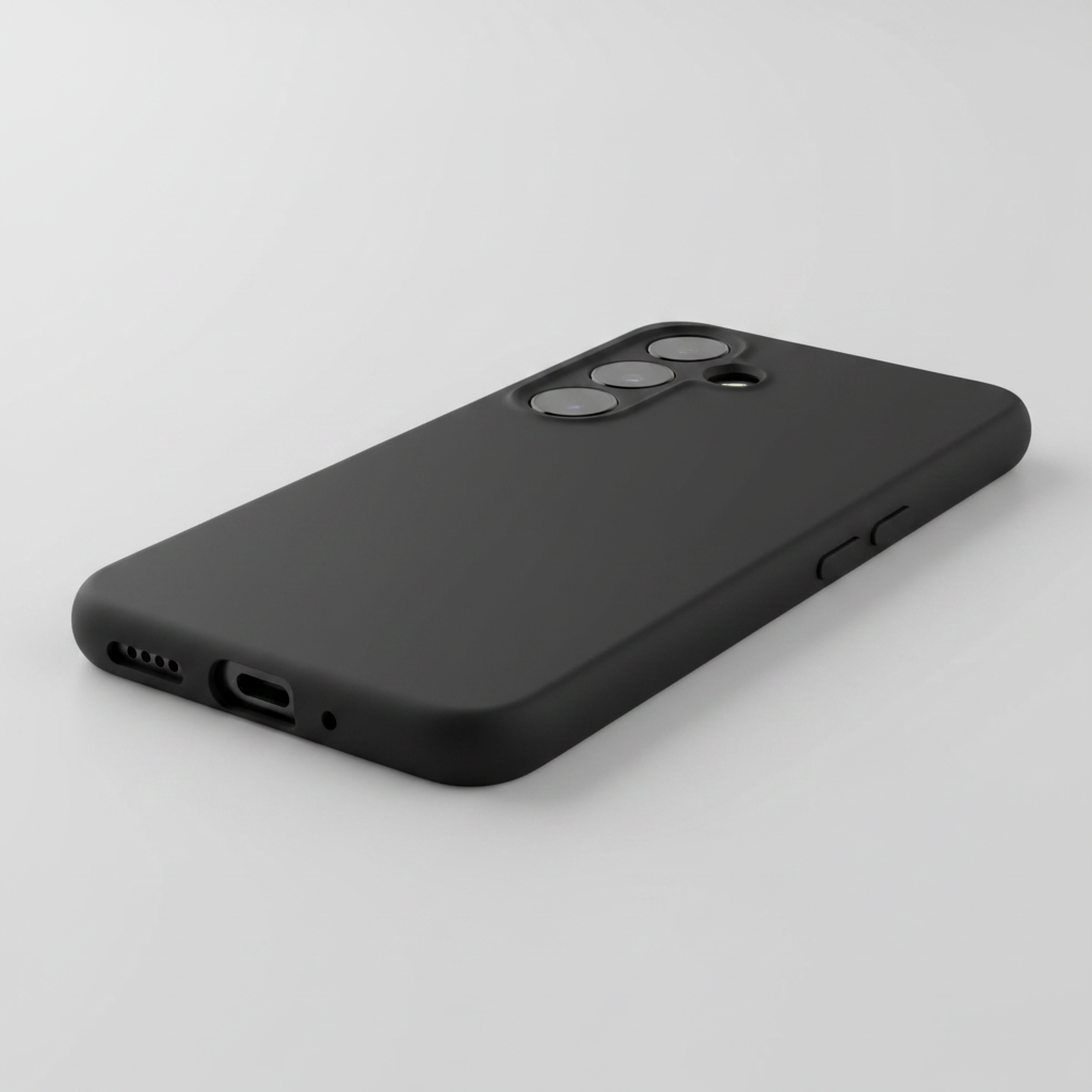 anco Dark Case Samsung Galaxy S24 – Schrägansicht 45 Grad