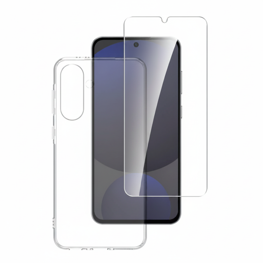 4smarts 360° Schutzset Samsung Galaxy A36 – Hauptbild Frontansicht