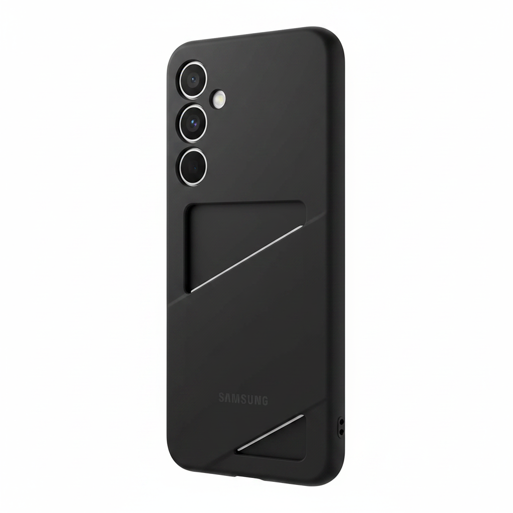 Samsung Card Slot Cover Galaxy A35 5G – Schrägansicht mit Kartenfach