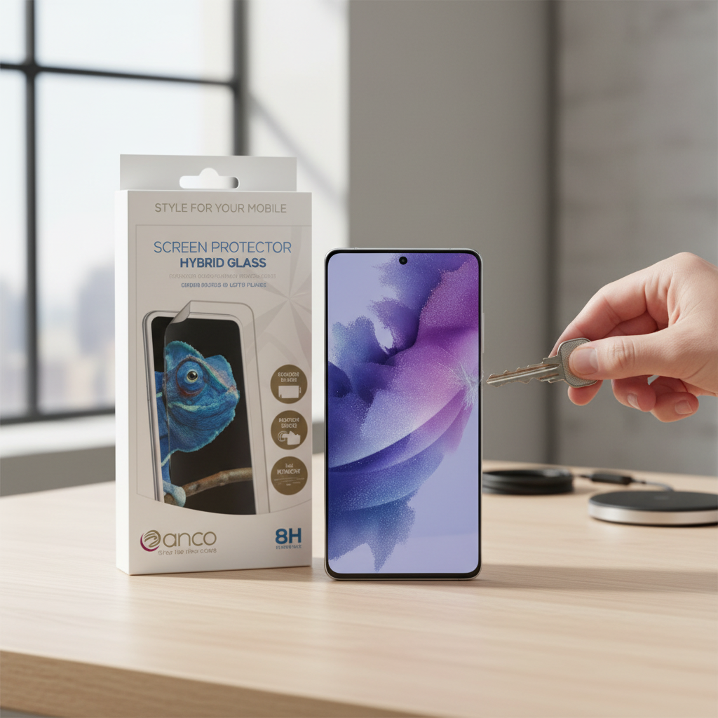 anco Hybrid Glass Samsung Galaxy S25 Ultra – Lifestyle Kratzschutz