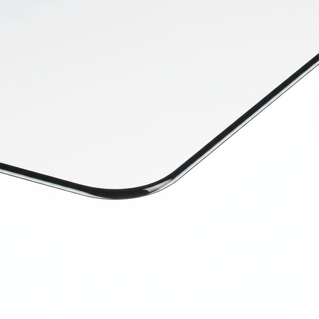 okkes Panzerglas 3D Galaxy A26 5G – Detailansicht 0,3 mm Profil und abgerundete Kanten