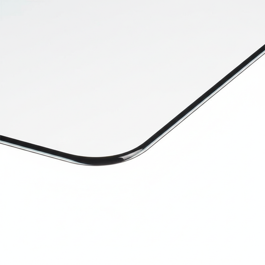 okkes Panzerglas 3D Galaxy A26 5G – Detailansicht 0,3 mm Profil und abgerundete Kanten