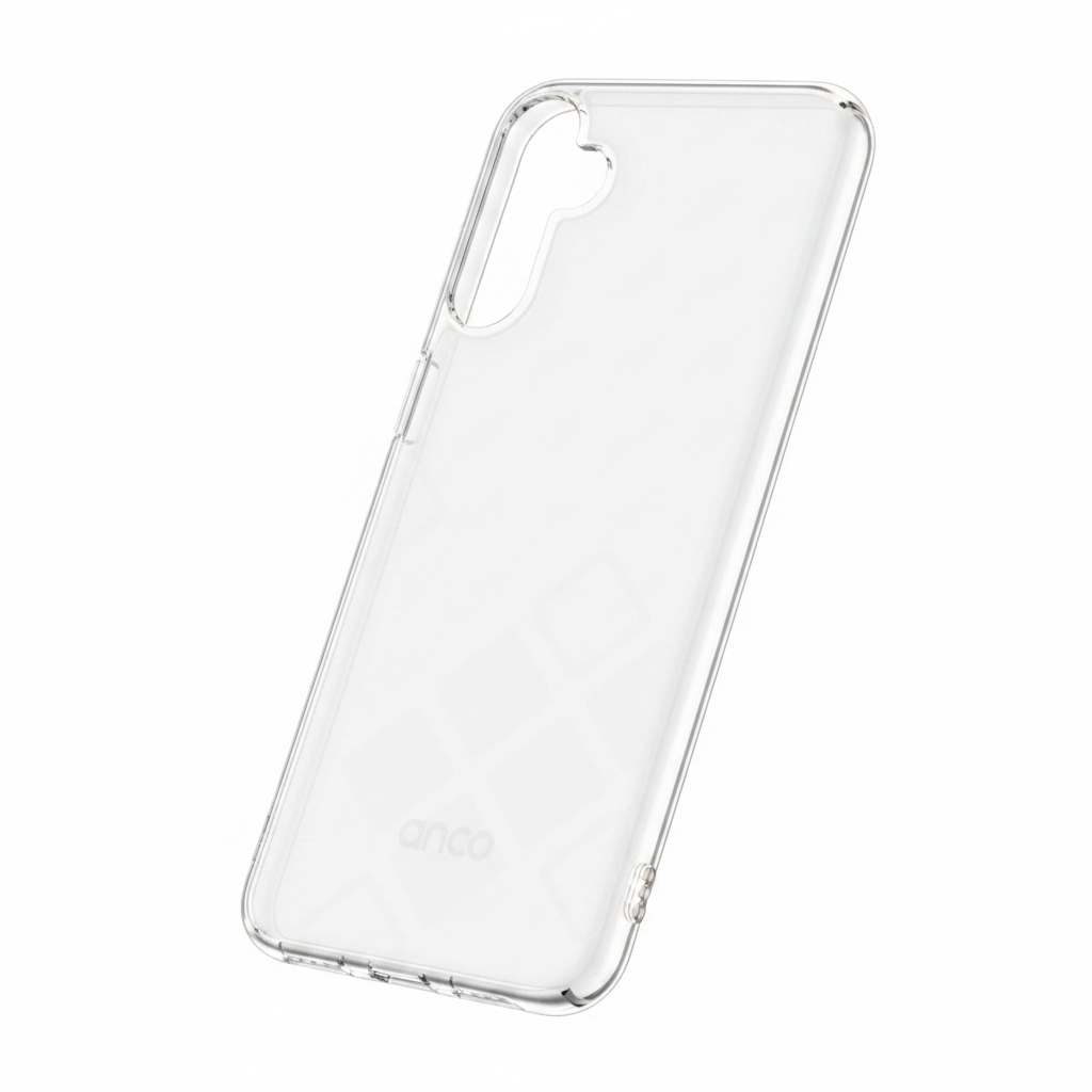 anco Super Slim Case Samsung Galaxy A15 Transparent – Schrägansicht