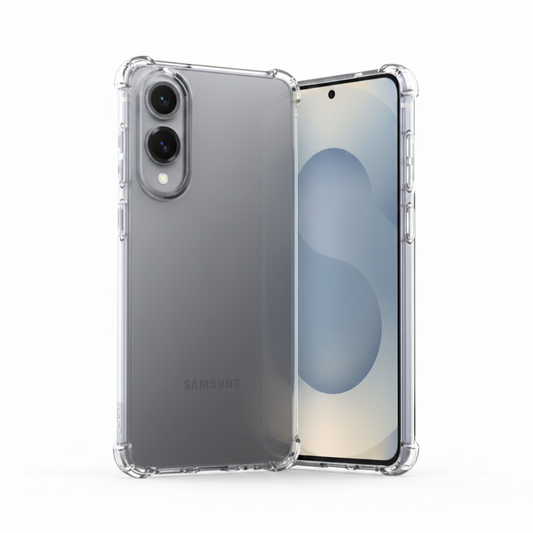 Mobeen Clear Cover Samsung Galaxy S25 Edge – Rückseite Originaldesign & Eckenschutz