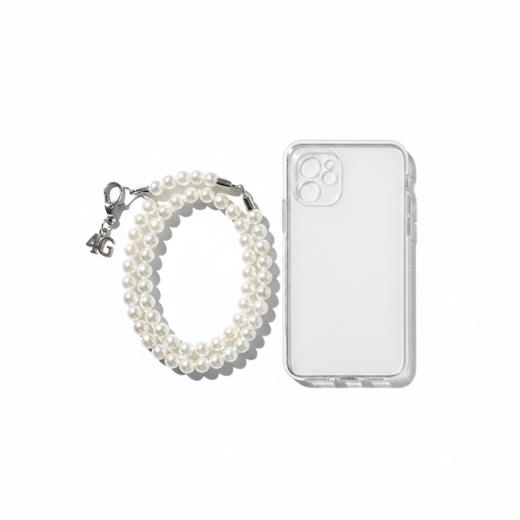 Bundle – Guess Pearl Crossbody Strap + Smartphone Case