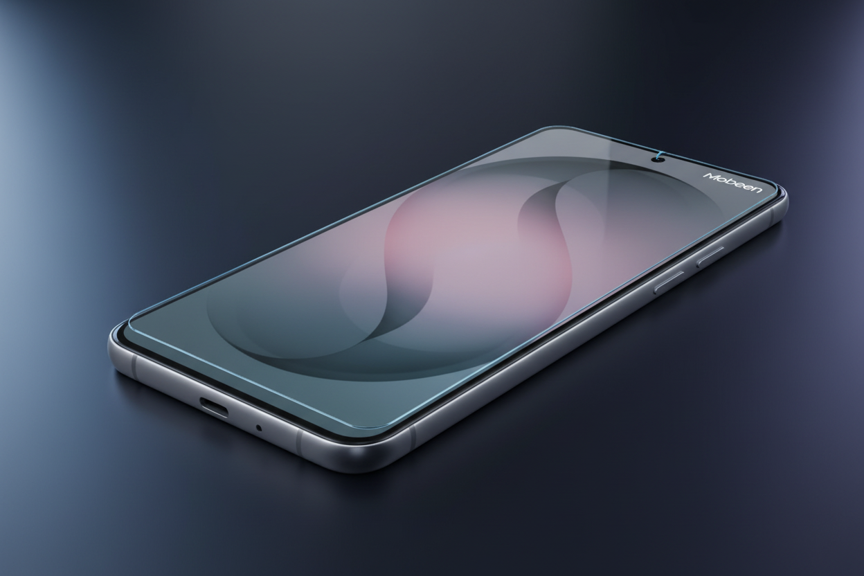 Mobeen Tempered Glass S26+ - Schrägansicht