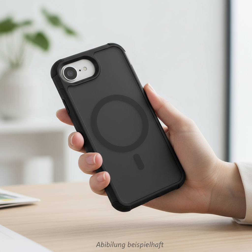 Anwendungsbild – Robuste MagSafe Case black