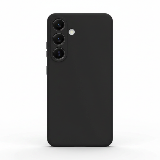 anco Dark Case Samsung Galaxy S25 Schwarz – Frontansicht ohne Verpackung