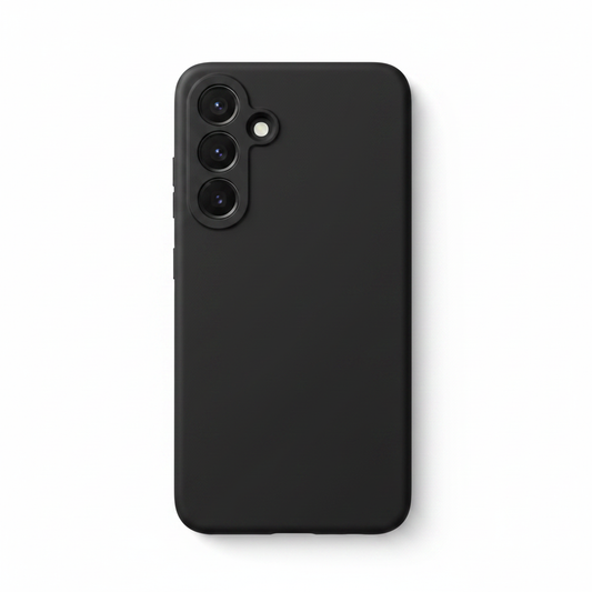 anco Liquid Silicone Case Samsung Galaxy S25+ Schwarz – Hülle pur ohne Verpackung