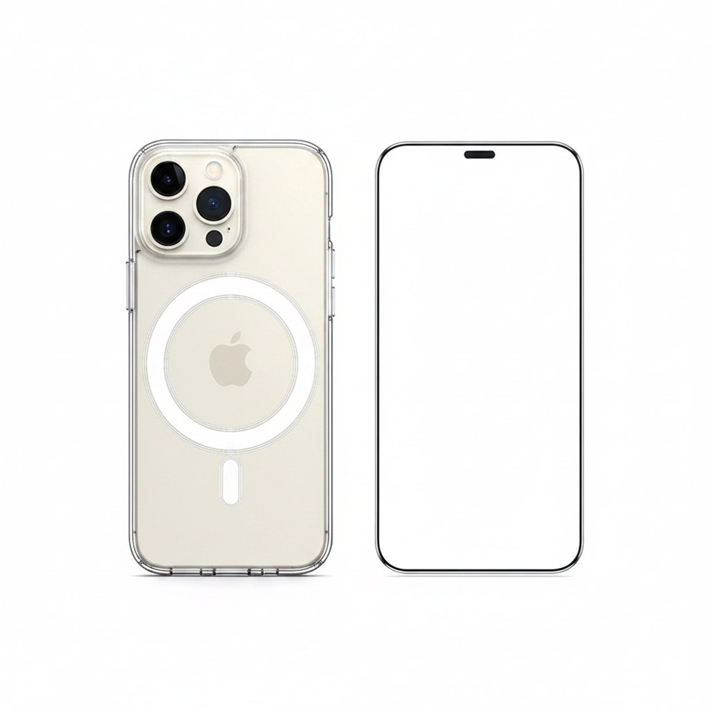 iPhone 17 Pro MagSafe Case Bundle mit Schutzglas
