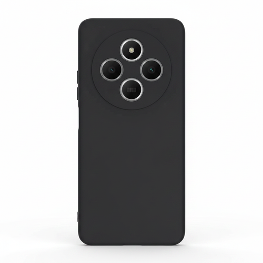 anco Dark Case für Xiaomi Redmi 14C / A4 / POCO C75 – Schwarz, Vorderansicht