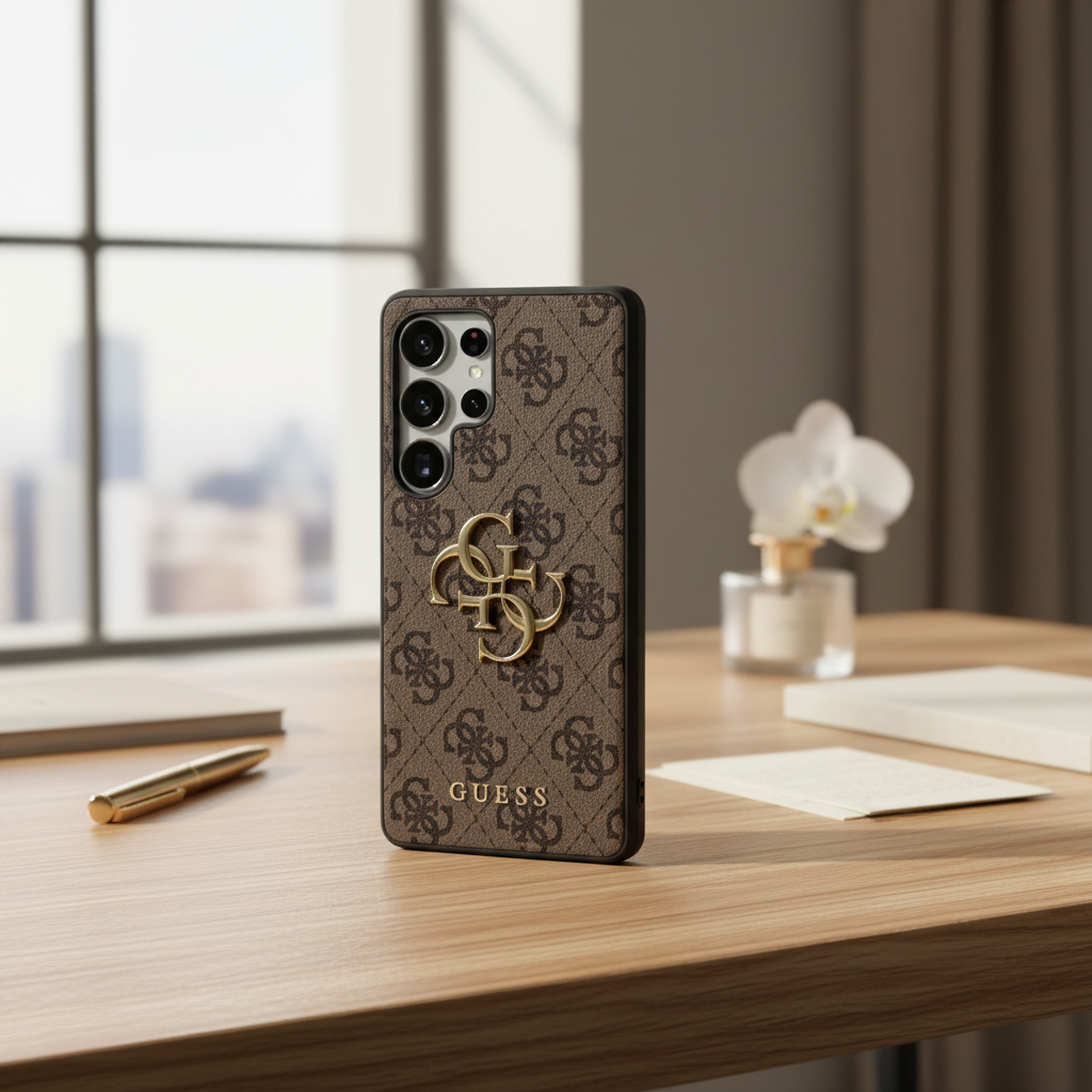 Guess 4G Metal Logo Case Samsung Galaxy S25 Ultra – Lifestyle Fashion Premium